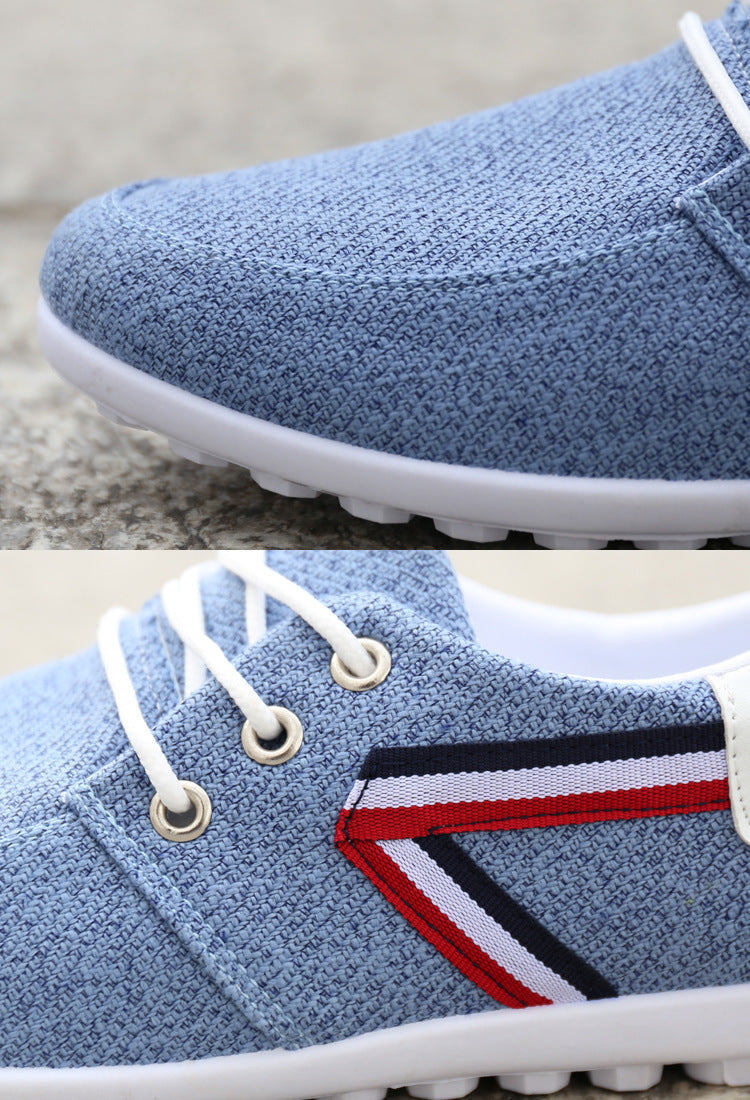 Herren Canvas Freizeitschuhe – Bequeme Sommerschuhe mit Stil