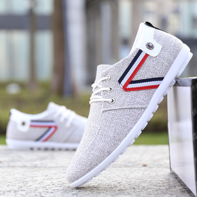 Herren Canvas Freizeitschuhe – Bequeme Sommerschuhe mit Stil