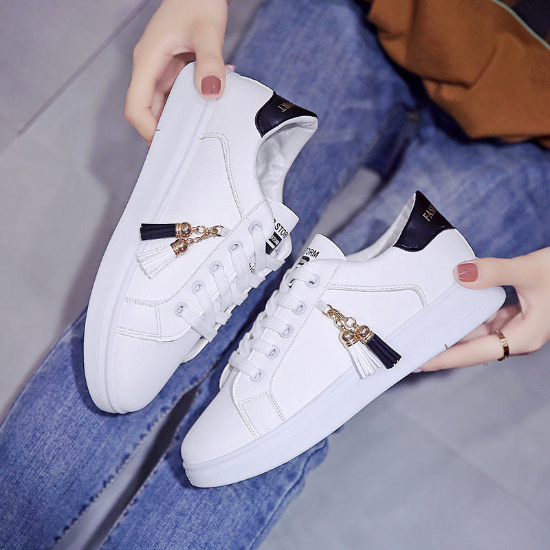Damen Sneaker Sommer – Atmungsaktive Freizeitschuhe mit Quaste