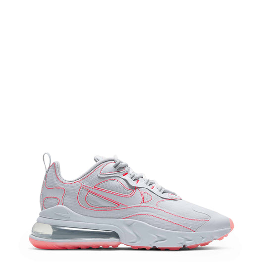White Nike AirMax270Special-CQ6549_100 women's sneakers with synthetic fabric upper and rubber sole, featuring round toe design and pink accents