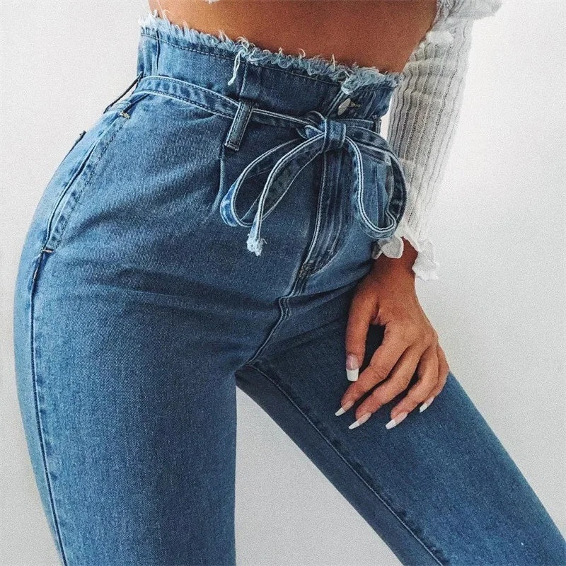 Plus Size High Waist Jeans Damen – bequem mit Bleistiftschnitt
